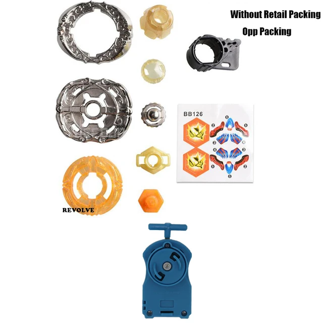 Toupie Beyblade Metal Fury Masters : Launcher B-201 Wind Shoot (Hasbro) – Neuf