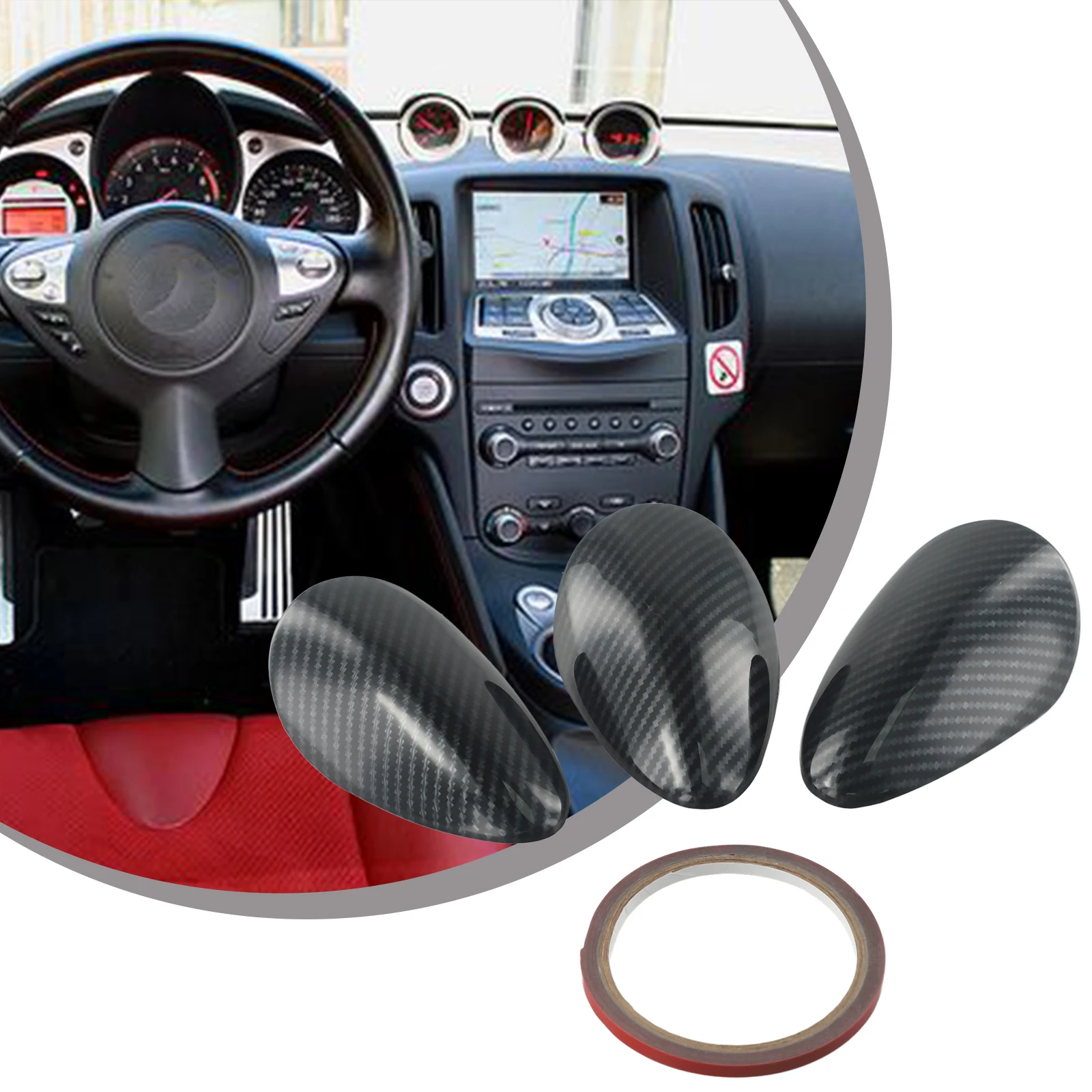 

3 шт./набор, автомобильные аксессуары для Nissan 370Z 2009-2020