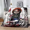 Child of Play Chucky Blanket Horror Movie Character Fleece Wearable Throw Blanket Bedding Home Decoration For Kids Adults 1