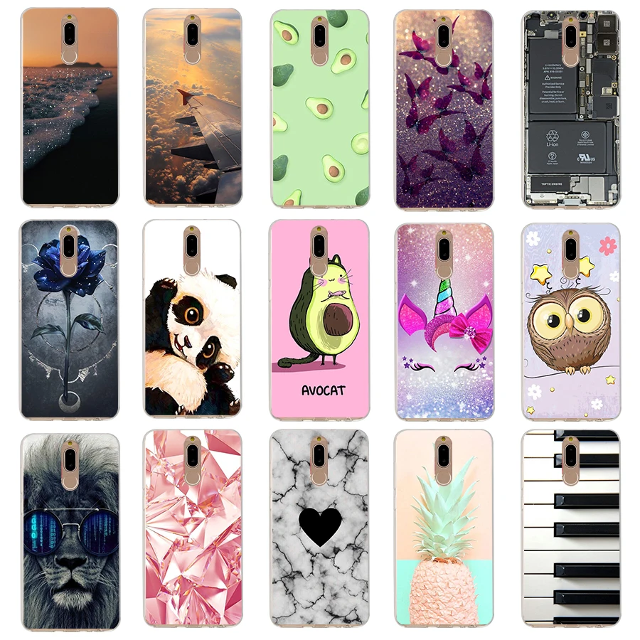 Custodia Per Huawei Nova 2I Nova 5T Custodia Morbida In Silicone Tpu Cover Posteriore Protettiva Capa Coque Shell