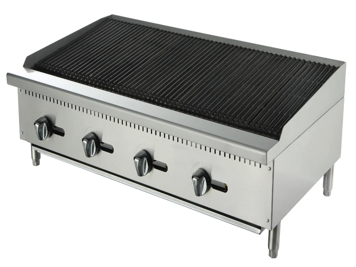 K7610R 14.4Kw Commercial Panini Sandwich Maker Grill Gas Panini Grill Sandwich Contact Press