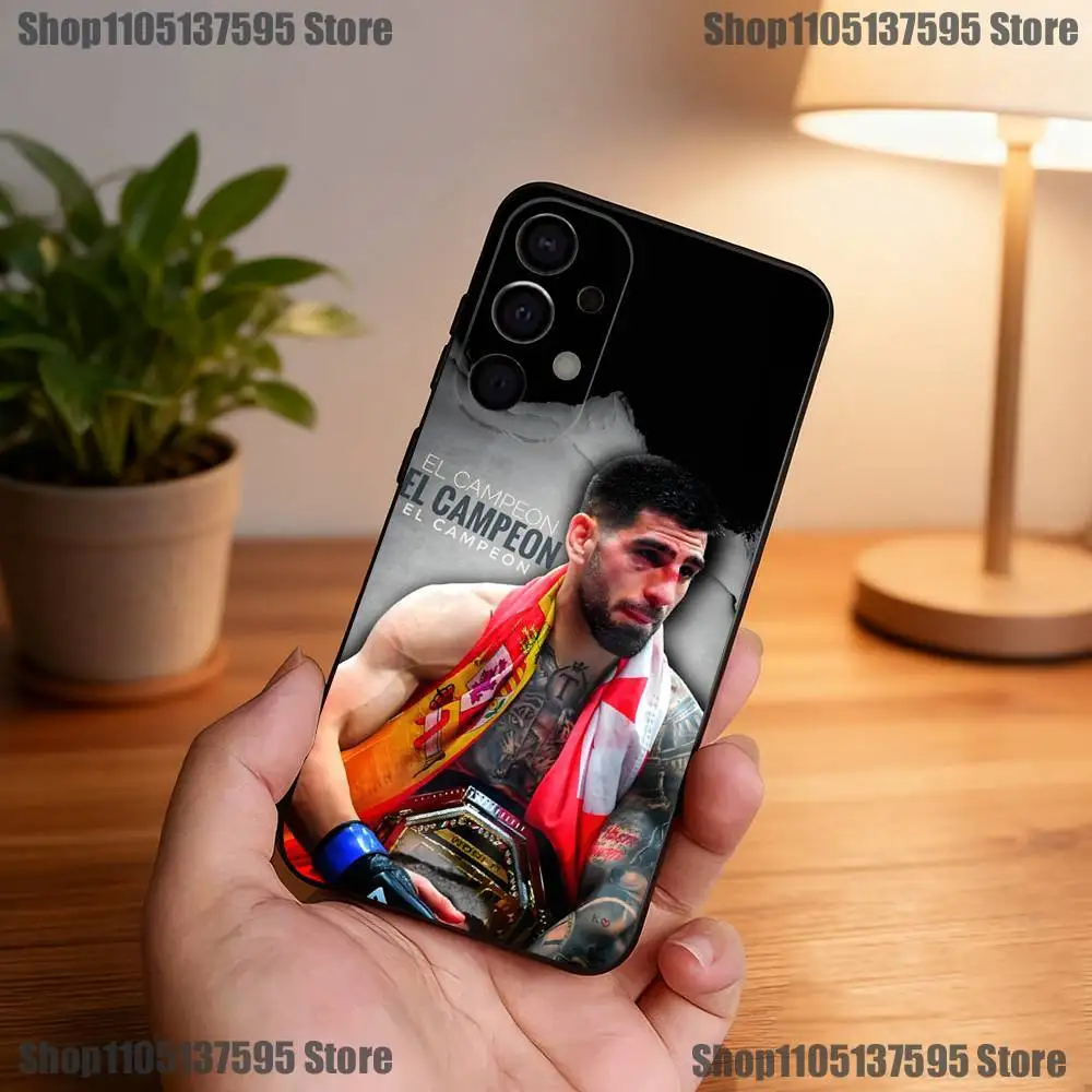 Ilia Fighting T-Topuria Black Phone Case Cover