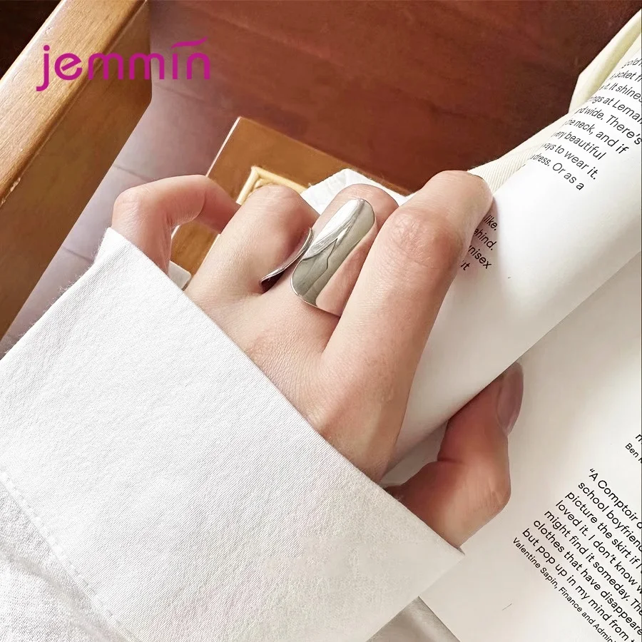 Eleganti Anelli Regolabili in Argento Sterling 925 per Matrimonio e Fidanzamento, Accessorio Splendido per Donne e Ragazze, Ideale per Anniversari - immagine 3
