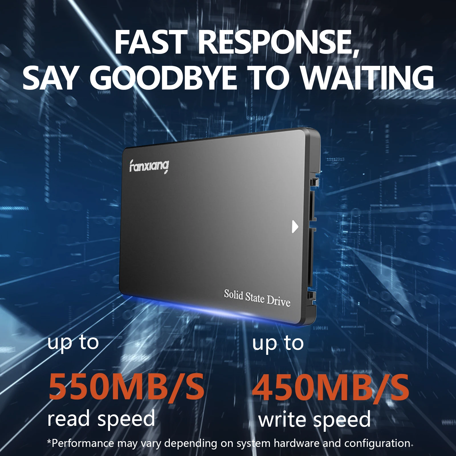 Fanxiang-disco de Estado Sólido Interno Disco Rígido Ssd S101 S102 Pro S109 25 Sataiii 128gb 256gb 512gb 1tb 2tb 4tb 560 Mbps - Imagem 3