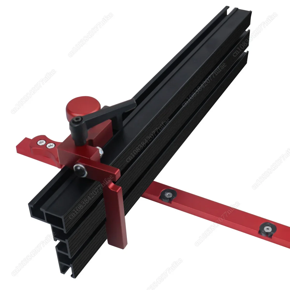 Jauge à Onglet Pour Scie De Table - Ensemble Avec Règle D'angle - Réglable 0-60° - Pour Travail Du Bois, Routeur