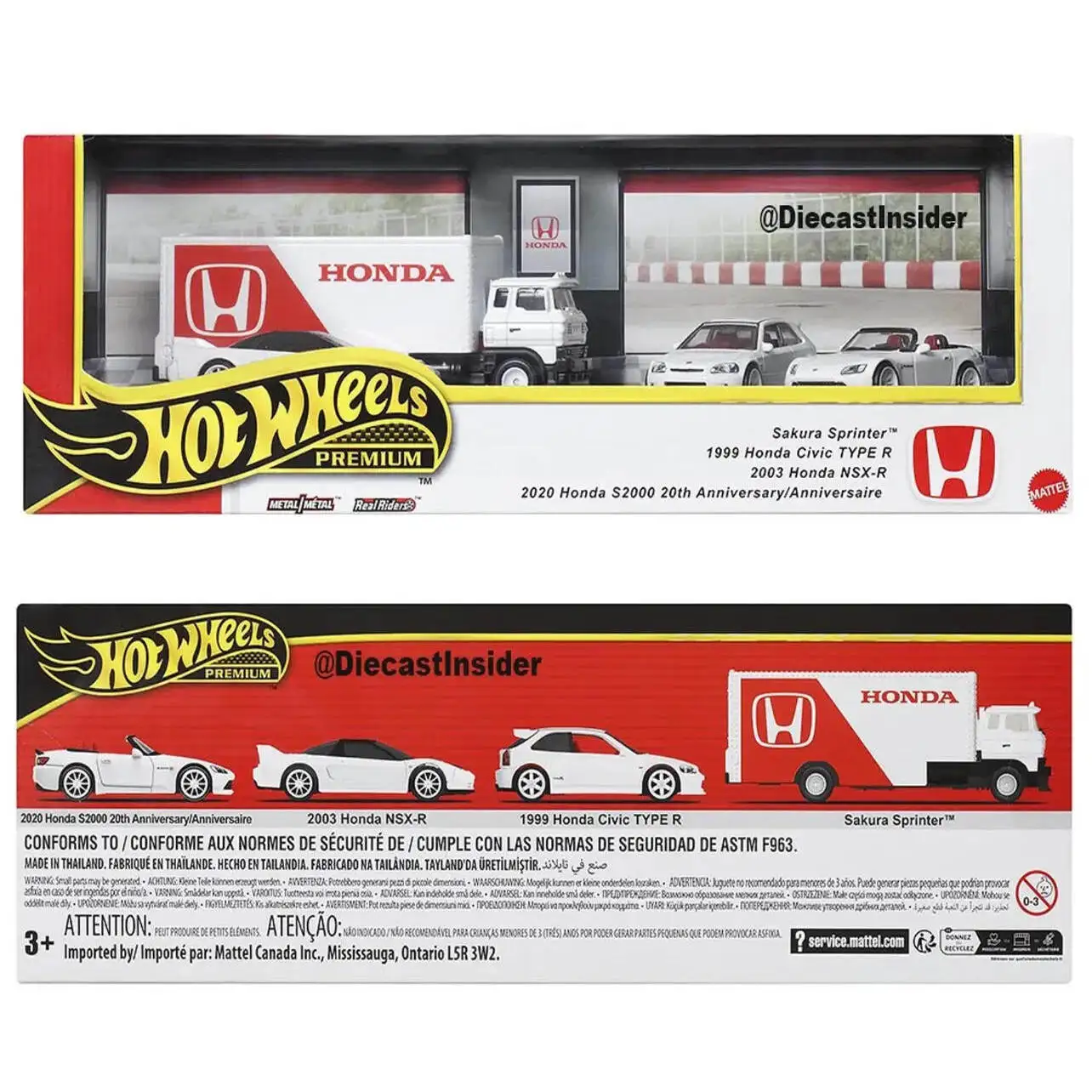 Original Hot Wheels Premium Car Toys Boys 1/64 Diecast Sakura