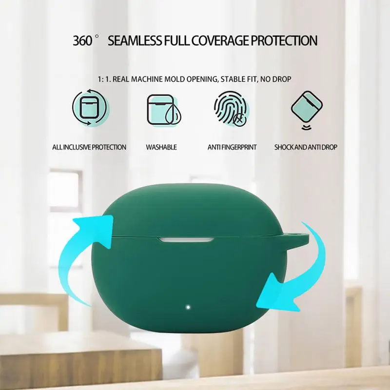 For HONOR LCHSE X7i Case Earbuds Case Cover Earbuds Silicone Case Earphones Cover Wireless Earphone Protective Cover For Home