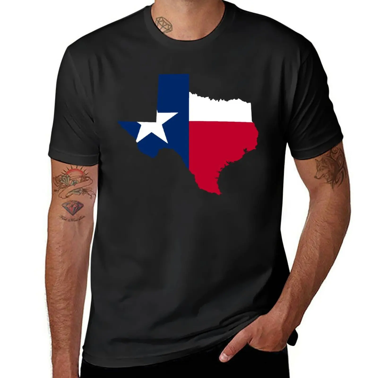 

New Texas | Flag State | SteezeFactory.com T-Shirt Tee shirt tops kawaii clothes heavyweight t shirts mens funny t shirts