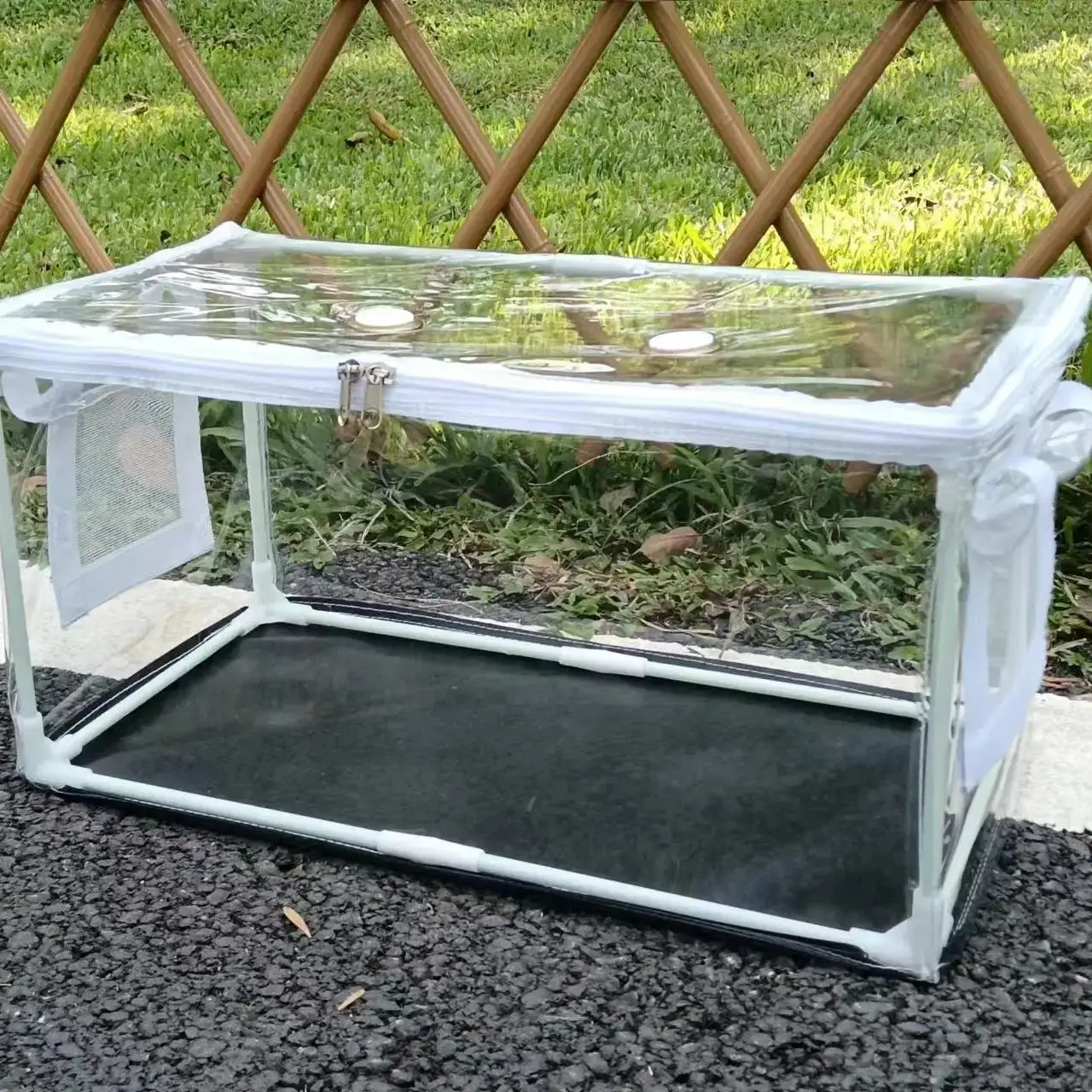 Static air box with high visibility, cold resistance & thermal insulation, large mushroom growth setsuitable for spore matrix