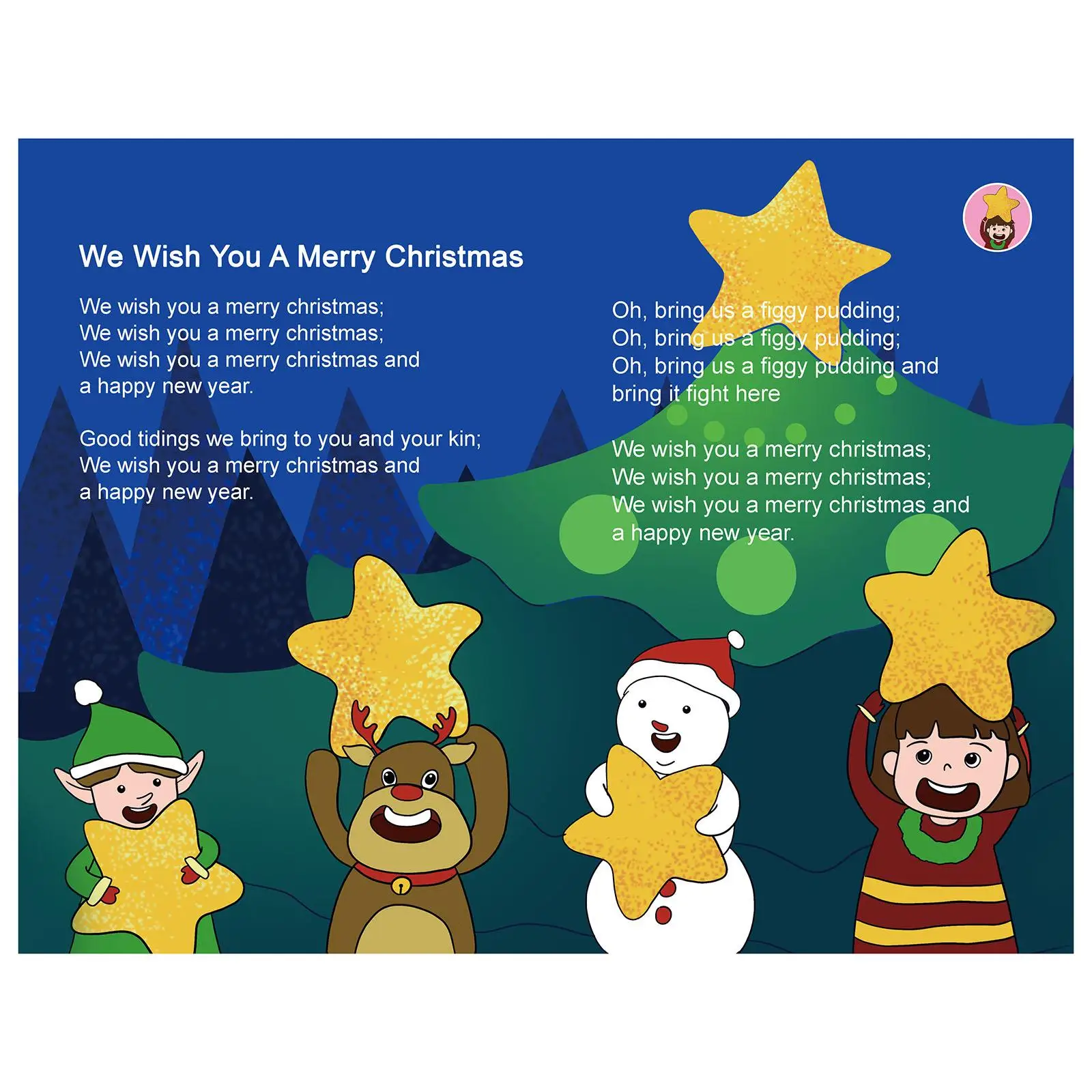 어린이용 인터랙티브 사운드북 영어 동요 조기 교육용 뮤지컬 장난감 휴일 선물..