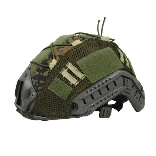 BOOIU Tactical Helmet Cover Cloth for Airsoft Fast Helmet with Velcro Hunting CS Camo Safety Helmet Cloth-Without Sport Helmet - Image 15