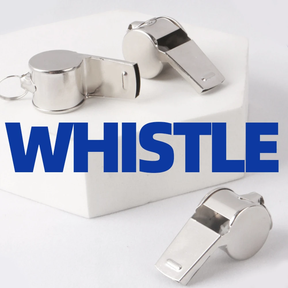 Cheer Whistles with Rope Extra Loud Sports Whistle Multipurpose Loud Crisp Sound Whistle for Soccer Football Basketball Training