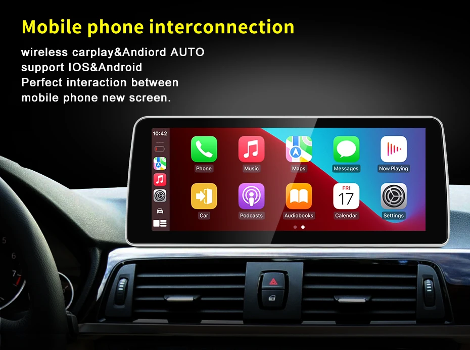 Qualcomm Snapdragon665 12.3 inch Android13 Carplay For BMW 3 Series F30 F31 F34