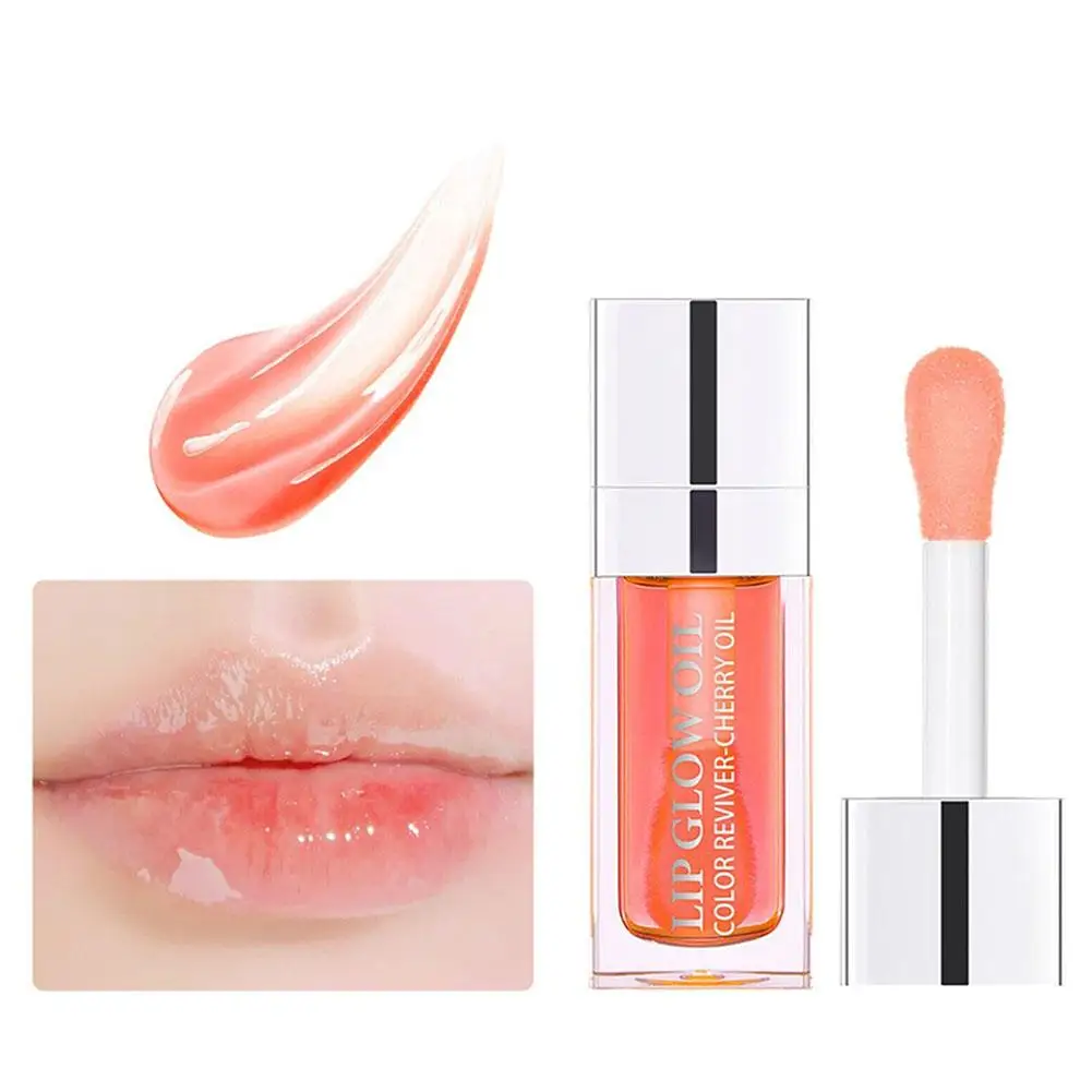 Mirror Water Lip Glaze Long-lasting Waterproof Crystal Moisturizing Glow Jelly Oil Tint Cosmetics Lip Oil Lip Cup Care Non- M8T7 5