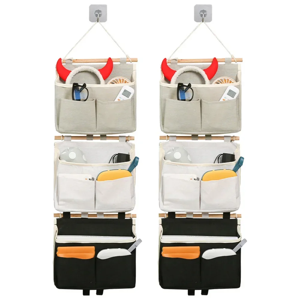 

Wall Hanging Storage Bag Waterproof Underwear Organizer Wall Door Hanging Sundries Storage Pouches Closet Storage Bag