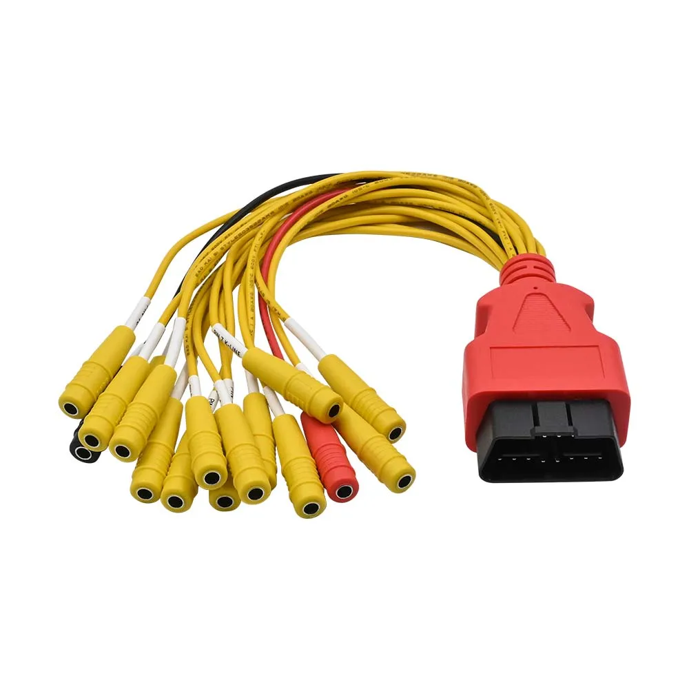 OBD Universal Jumper Auto Stecker Stecker 16-polig Männlich Weiblich Fehler Diagnose Werkzeug Pinsel ECU Jumper – Detail 1