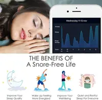 Anti Snore Stop Snoring Nose Clip Silicone Magnetic Sleep Tray Sleeping Aid Apnea Guard Night Device with Case Snoring Solution 2