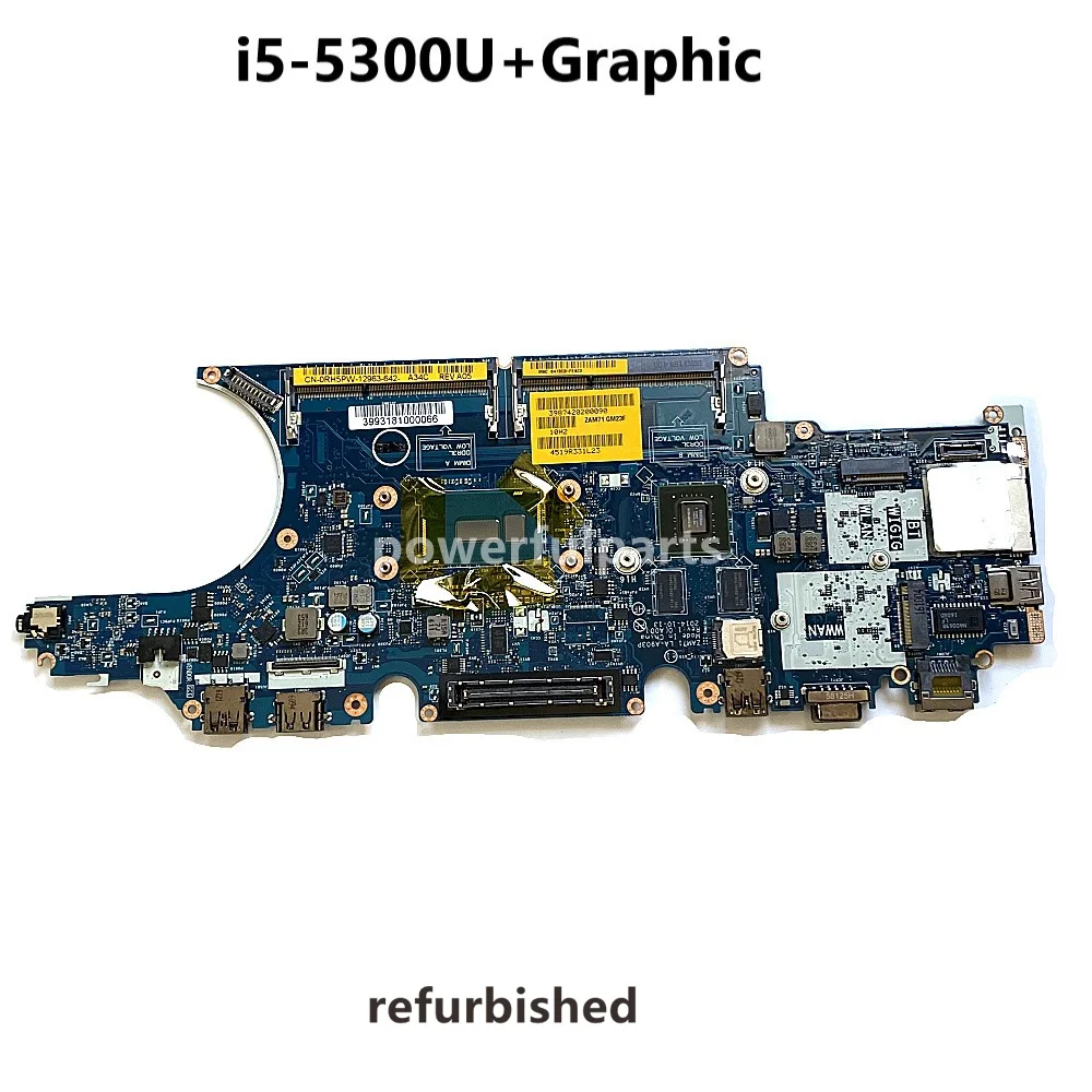 Ricondizionato Per Scheda Madre Dell Latitude E5450 Con Cpu I5-5300U + Grafica 0 Rh5Pw Cn-0Rh5Pw Zam71 La-A903P Funzionante Bene