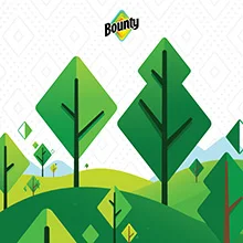 Image of a forest and the Bounty Logo at the top.