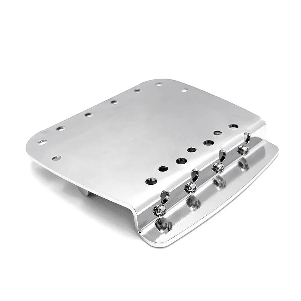라이브 음악 공연용 4줄 베이스 브리지 크롬 도금 브리지 강화된 베이스 공명 정확한 스트링 정렬