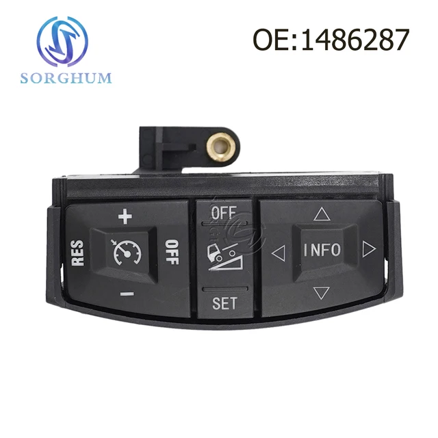 1486287 1486287S51 شاحنة عجلة القيادة متعددة التحكم التبديل المقابض ل SCANIA P ، G ، R ، T ؛ F ، K ، N سلسلة اكسسوارات سبار
