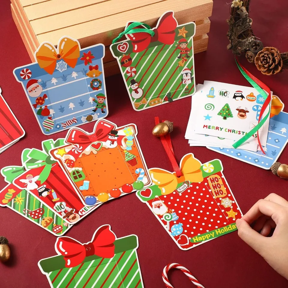 Christmas Photo Frame Ornaments Gift Set