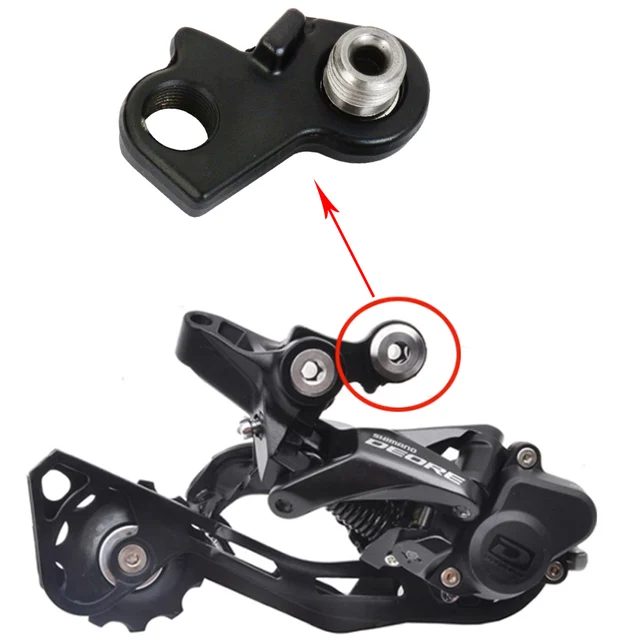 2 Ganci Deragliatore Posteriore Per Bici - Estensione Per MTB E Bici Da Strada, Lega Alluminio - Foto 2