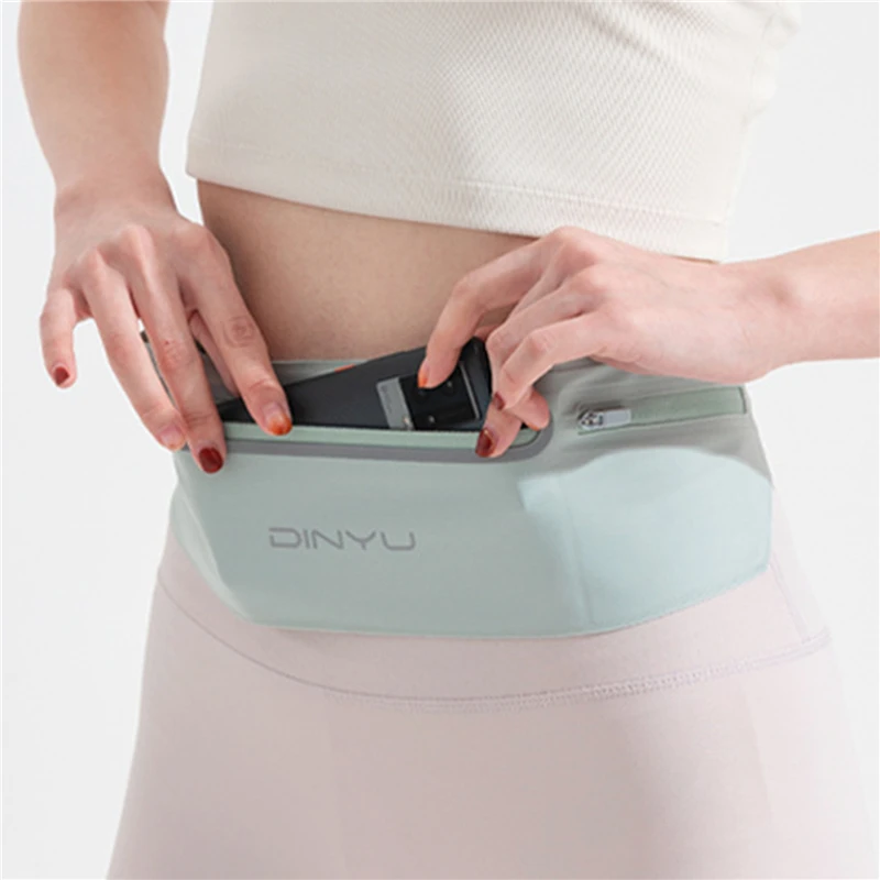 

Sports Waist Pack Fanny Pack Wallet Adjustable Men Women Running Pouch Belt Portable Phone Holder Gym Bum Bag