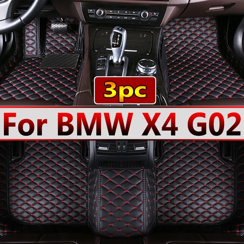 

Автомобильные коврики для BMW X4 G02 MK2 2019 ~ 2022, ковер, Чехлы, кожаный роскошный коврик, коврик с защитой от грязи, ковер, Аксессуары для автомобилей, интерьерные части