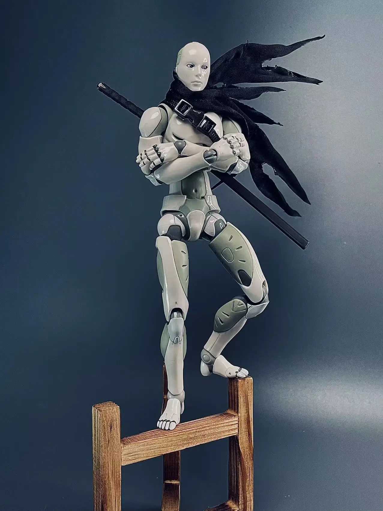 Katana for 6 inches action figure like shf figma 1/12 Metal toy
