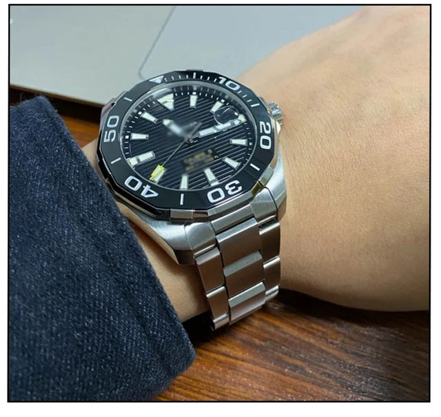 Correa de acero inoxidable para reloj TAG Heuer WAY201A WAY211