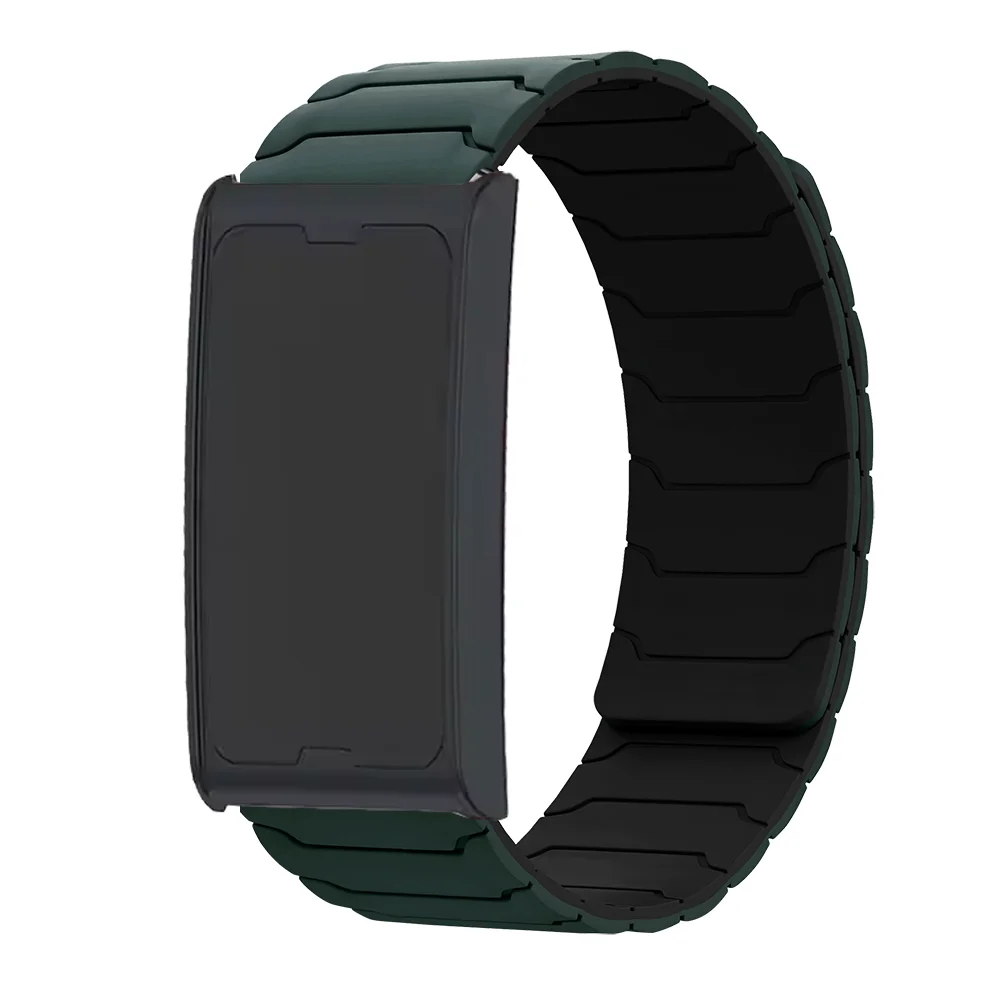 Für Amazfit Helio Armband Smartwatch Zubehör Sport Ersatz Magnetisches Silikonarmband Correa Amazfit Helio 22mm Uhrenarmband – Detail 6