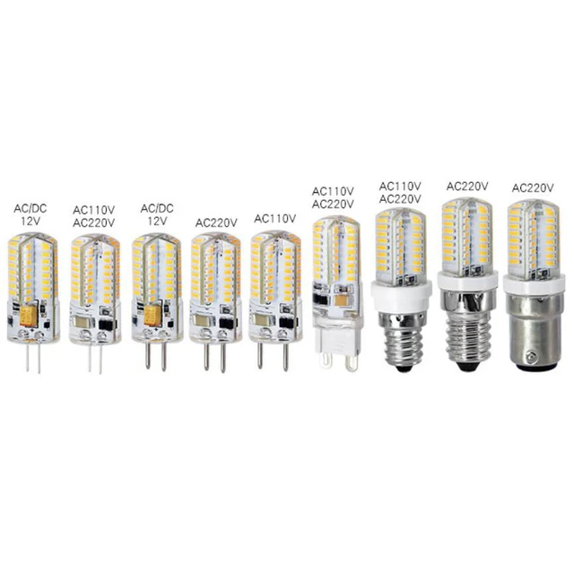 5pcs GY6.35/G6.35 Led Bulb Warm White 5W 64-2835SMD Lamp AC/DC12V