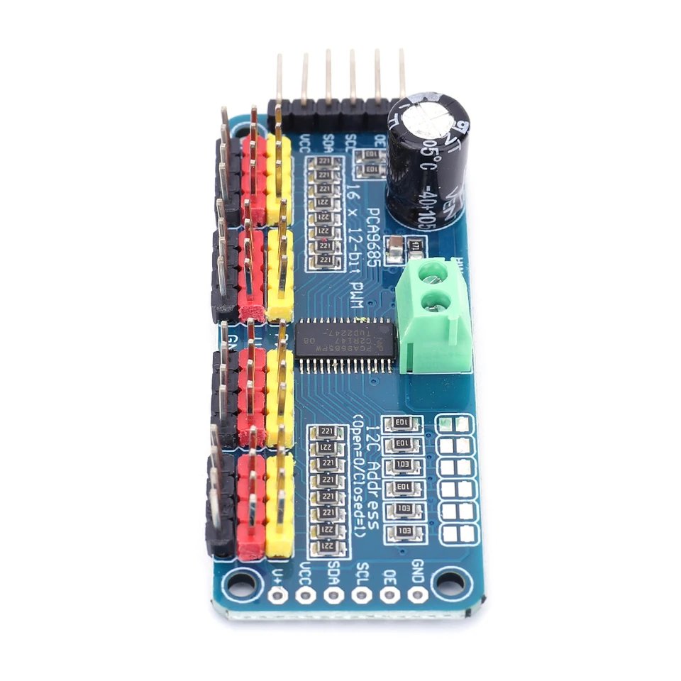 PCA9685 16 Channel PWM Servo Driver Board for Arduino Raspberry Pi