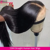 26 30 40 Pouces Perruques Cheveux Humains 13X4 Perruque Brésilienne Glueless Wigs Human Hair 210% Densité Human Hair Lace Wigs Uloversbeauty Perruques Cheveux Humains Sans Colle Lisse Perruque Livraison 3 Jours France 1