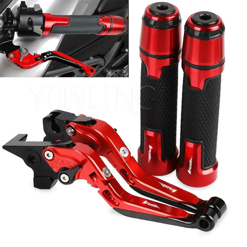 

CNC Motorcycle Brake Clutch Levers Handlebar knobs Handle Hand Grip End FOR APRILIA RSV4 2009 2010 2011 2012 2013 2014 2015 2016