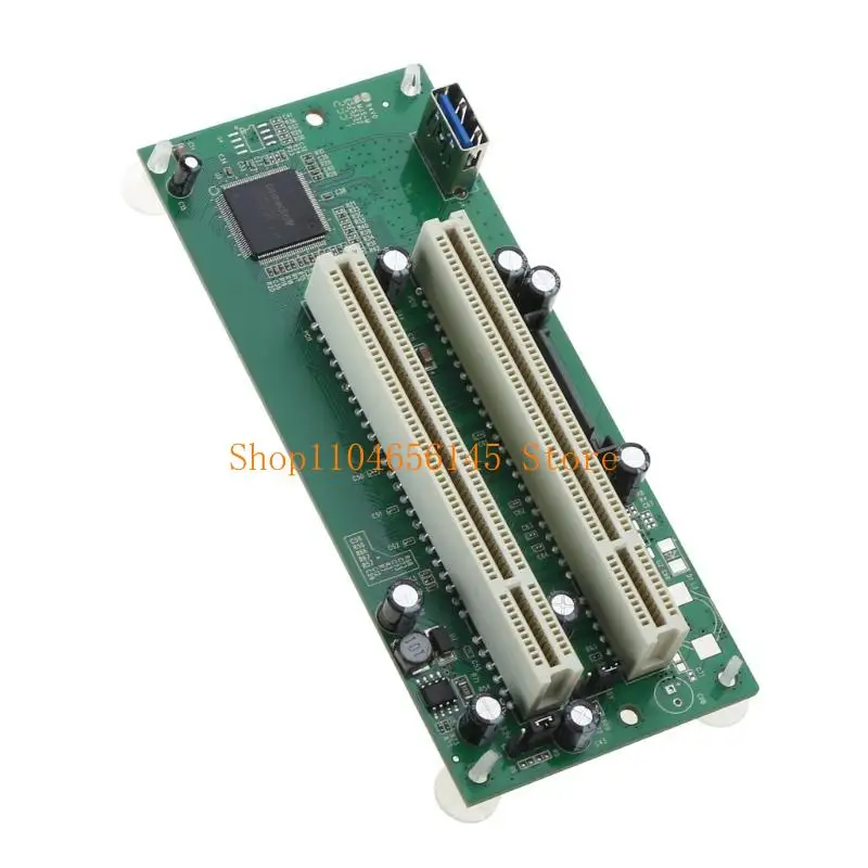 652F PCI-E 2xPCI 어댑터 케이블 PCIE x16 카드 PCI 확장 변환기