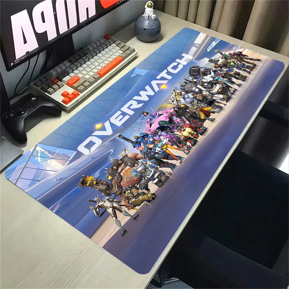OVERWATCH 2✖️メレ　限定デスクマット Overwatch 2 Gaming Accessories Mouse Pad Gamer Cabinet Pc Big Desk