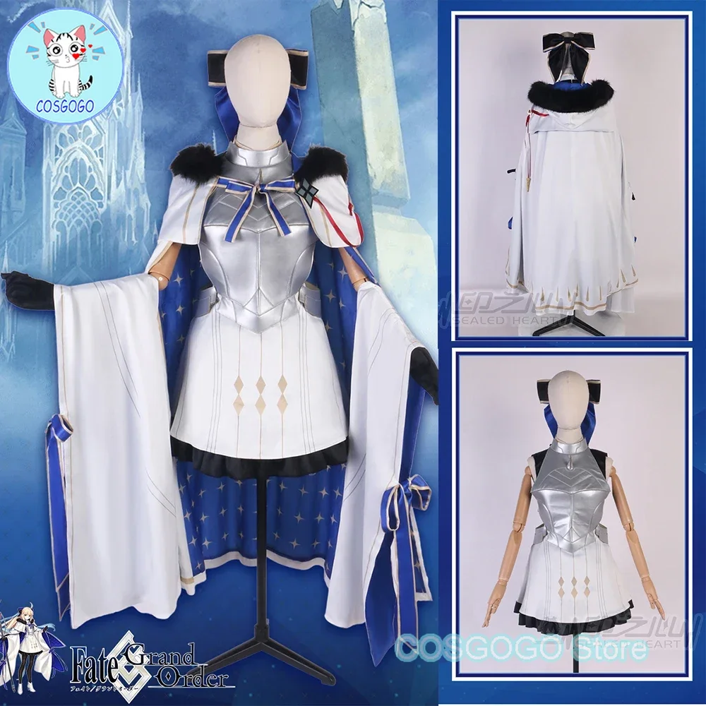 

[Customized] Game FGO 8th Anniversary Savior Morgan Cosplay Costume Halloween Outfits Women Clothing