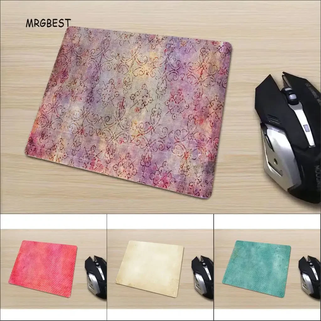 Коврик для мыши с принтом в стиле ретро, коврик для мыши маленького размера 22x1 8/25x2 0/29x25 см, Настольный коврик из натурального каучука, Настольный коврик для дома, новинка 2020