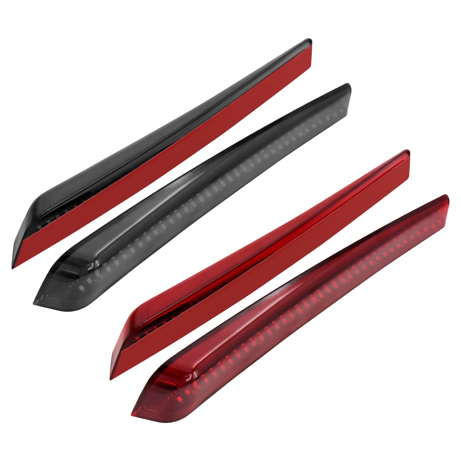 Chrome Saddlebag LED Latch Coverz™ for Harley® Touring from