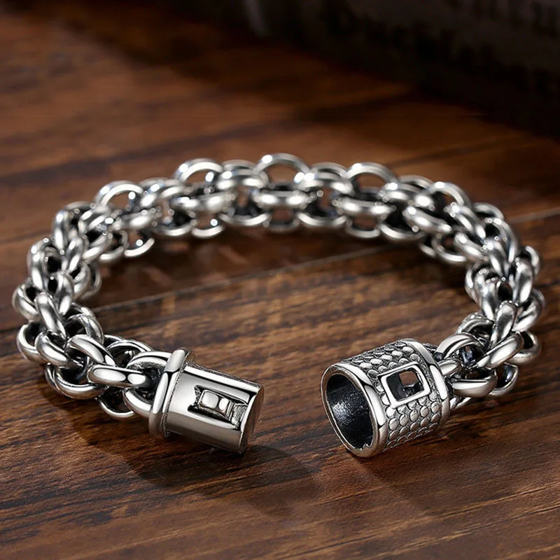 Vintage Men's Fashion Bracelet Hip Hop Open Bracelet Party Jewelry Accessories Gifts To Boyfriends