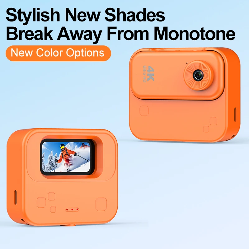 Thumb Camera Ultra HD Action Camera Video Blog Image Stabilization First Person Perspective Cycling Chest Mounted Camera - 6