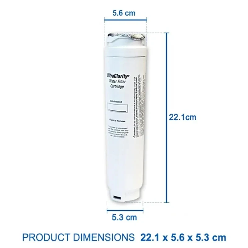 Replace With Bosch Ultra Clarity Refrigerator Water Filter For 644845、740560、9000194412、740560、Haier 0060820860、Miele KWF1000 water filter