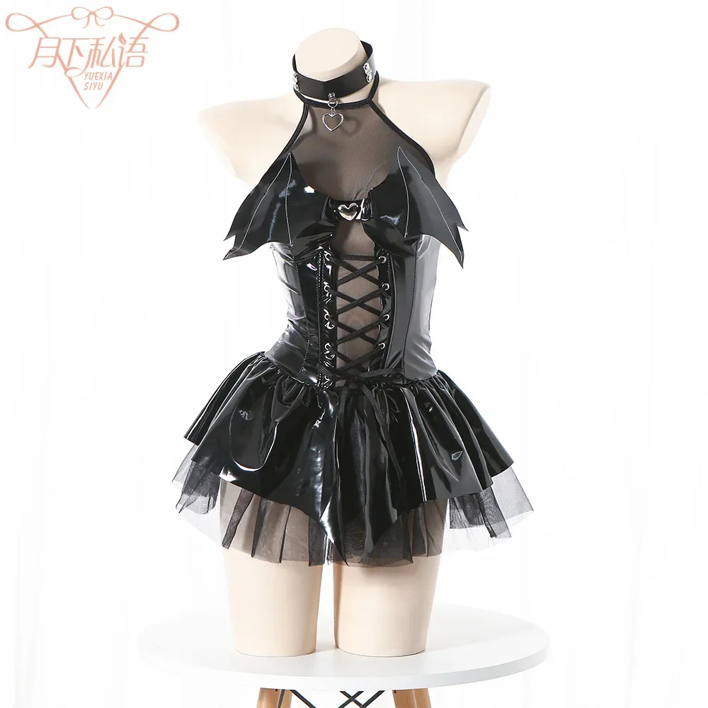 

Japanese Anime Cos Witch Cosplay Costume Female Little Devil Perspective Skirt Pure Sexy Girl Uniform Sexy Dresses