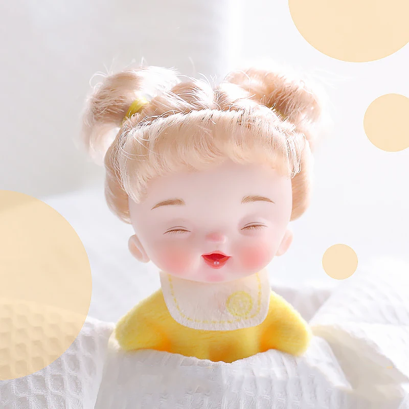 Mini Pocket Toys For Girls Mini Doll Clothes Baby Cute Smiling Doll Make-up Body Cute 1/12 Dolls Toys for Girls Gifts Kids 5