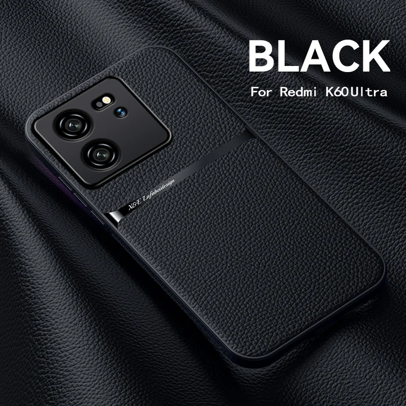 ELVEV Magnetic PU Leather + Soft TPU Ultra-Thin Drop-Proof Camera Protective Case