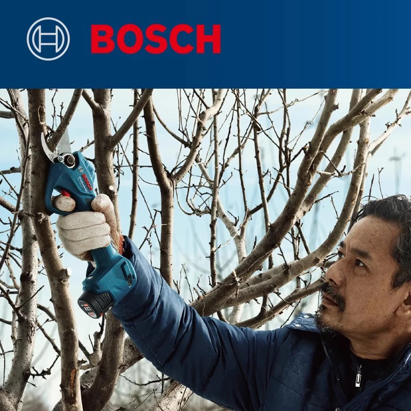Bosch Pro Pruner Electric Pruning Shears 12V Cordless Brushless Garden Scissors Max 25mm Tree Branch Pruner Garden Power Tool 2
