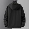 New Arrival Men's Plus Size Workwear Jacket with Hood - Spring and Autumn Windbreaker Coat 10XL 9xl jacket for men 4