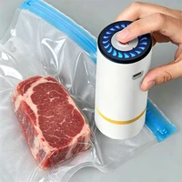 Pompe à vide électrique pour la conservation des aliments, rechargeable, scelleuse de sacs sous vide automatique, machine de compression sous vide 1